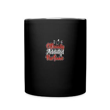 Parfüm Fragrance Perfüm Perfume Parfum Duft - Tasse einfarbig - Schwarz - Vorne