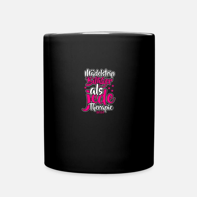 Mädelstrip 2024 Girls Trip Mädelstour Mädlstrip - Tasse einfarbig - Schwarz