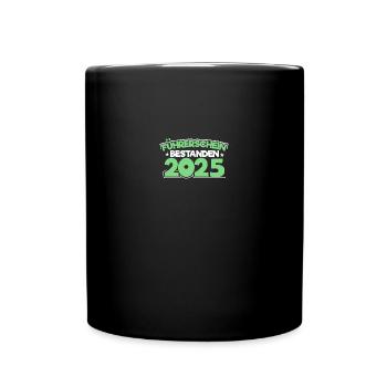 Driving License 2025 Driving Test Driving License Test - Full Colour Mug - black - Front