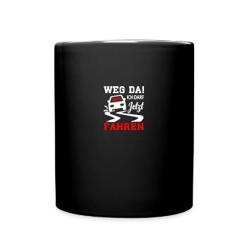 Driving License 2025 Driving Test Driving License Test - Full Colour Mug - black - Front