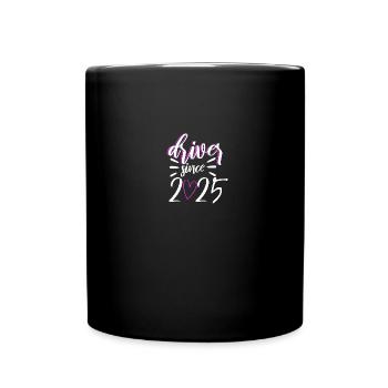 Driving License 2025 Driving Test Driving License Test - Full Colour Mug - black - Front