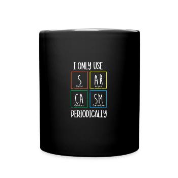 Periodic table - Full Colour Mug - black - Front