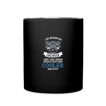 Ingénieur mécanique - Mug uni - noir - Devant