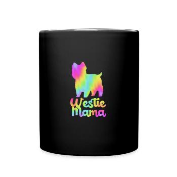 West Highland Terrier - Full Colour Mug - black - Front
