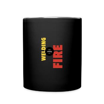 Soudeur Soudage Métallurgiste Schlosser - Mug uni - noir - Devant