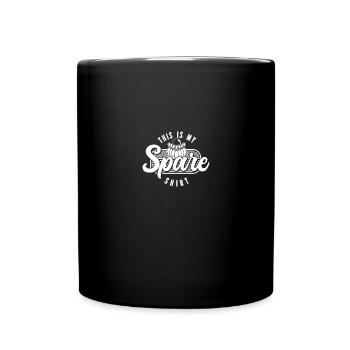 This Is My Spare Shirt Bowling Bowlingsport - Tasse einfarbig - Schwarz - Vorne