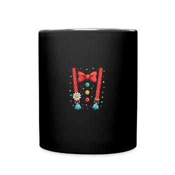 Clown Costume - Carnival Women Men - Full Colour Mug - black - Front