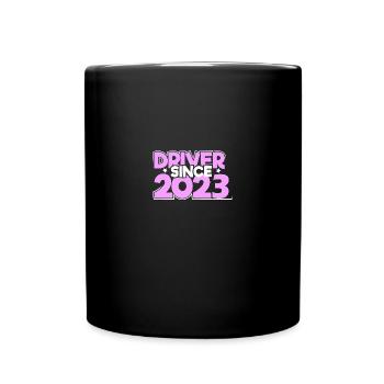 Driver's license 2023 driving test passed gift - Full Colour Mug - black - Front