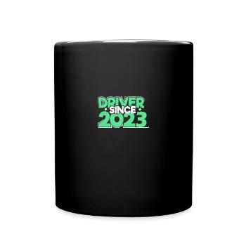 Driver's license 2023 driving test passed gift - Full Colour Mug - black - Front