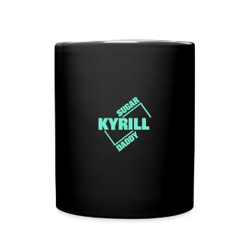 Kyrill en sugar daddy - Mug uni - noir - Devant