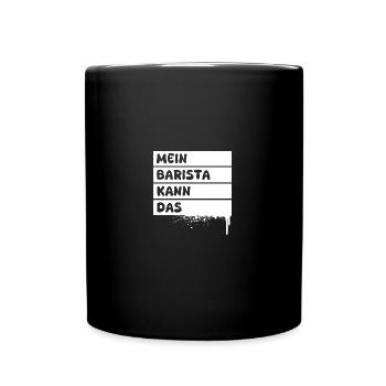 Occupation: Barista - Full Colour Mug - black - Front