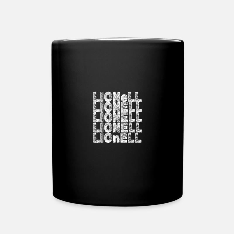 Lionell - Mug uni - noir