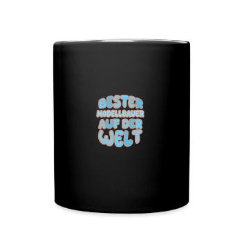Gift for model builder - Full Colour Mug - black - Front