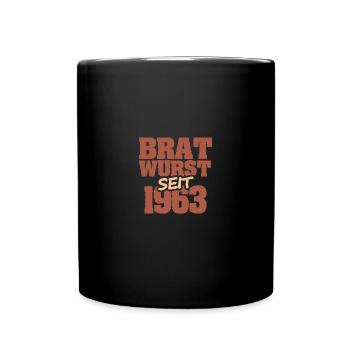 1963 - Tasse einfarbig - Schwarz - Vorne