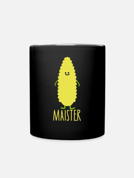 Meister - Tasse einfarbig - Schwarz