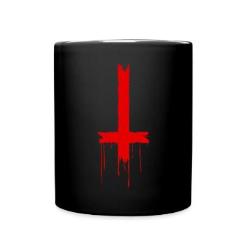 Cross - 666 - Full Colour Mug - black - Front