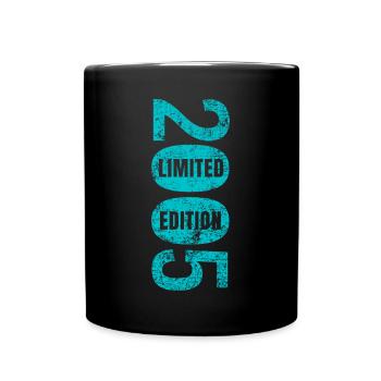 Édition Limitée 2005 Cadeau 18e anniversaire - Mug uni - noir - Devant