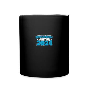 Abitur 2024 Abireise Abifeier Abifahrt Abiturient - Tasse einfarbig - Schwarz - Vorne