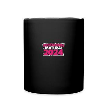 Matura 2024 Maturareise Maturafeier Maturant - Tasse einfarbig - Schwarz - Vorne