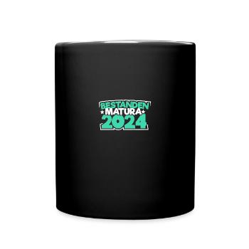 Matura 2024 Maturareise Maturafeier Maturant - Tasse einfarbig - Schwarz - Vorne