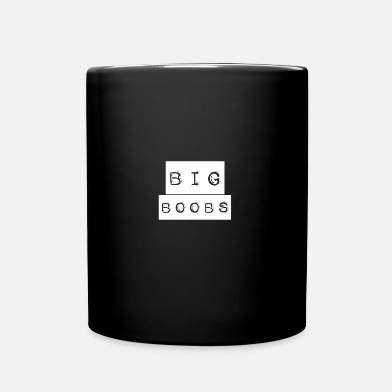 Big BOOBS - Mug uni - noir