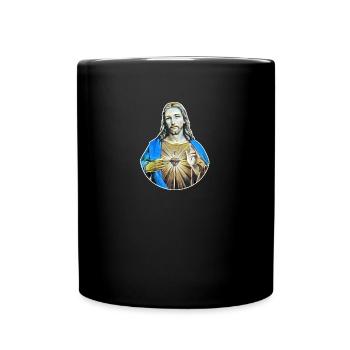 Jésus-Christ * Style rétro de Jésus-Christ - Mug uni - noir - Devant