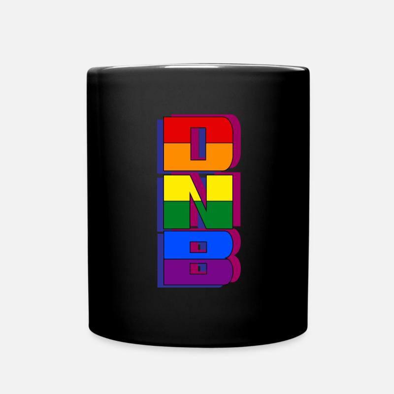DNB Vert Original Junglist Drum n Bass Pride - Tasse einfarbig - Schwarz