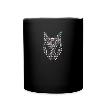 100 Ekuroeils - Full Colour Mug - black - Front
