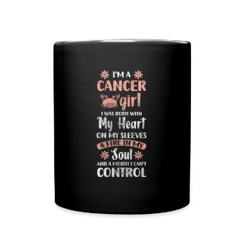 Élément de signe du zodiaque - Mug uni - noir - Devant