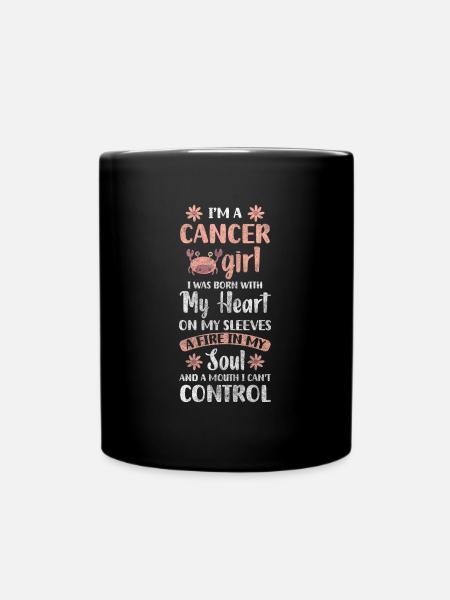 Sternzeichen Element - Tasse einfarbig - Schwarz