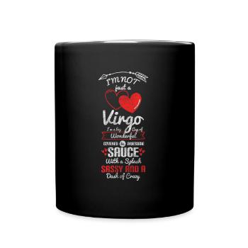 Zodiac Birthday Superstition Star - Full Colour Mug - black - Front