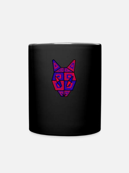 Cubekuroeil - Mug uni - noir