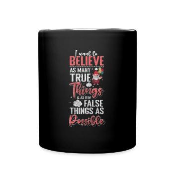 Gnome Conte de fées Leprechaun - Mug uni - noir - Devant