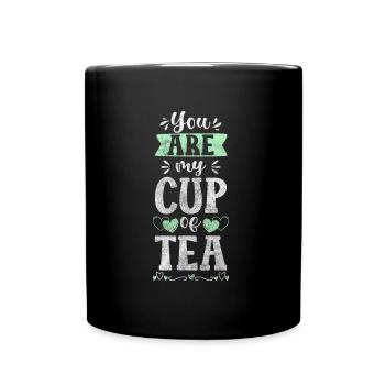Tea Drinker Time Out Nature Tea Time - Full Colour Mug - black - Front