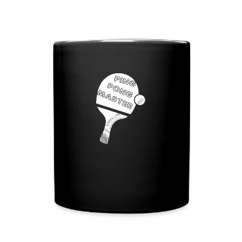 table tennis - Full Colour Mug - black - Front