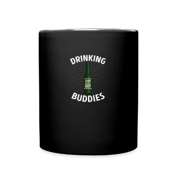 Trinkkumpanen St. Patricks Day - Tasse einfarbig - Schwarz - Vorne
