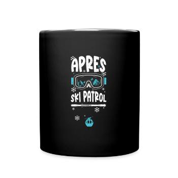 Apres Ski Patrol - Apres Ski - Tasse einfarbig - Schwarz - Vorne