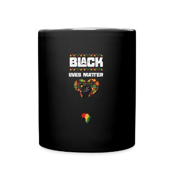 LES VIES NOIRES COMPTENT - Mug uni - noir - Devant