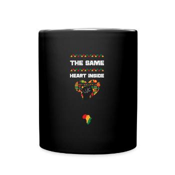 The Same Heart Inside - Full Colour Mug - black - Front