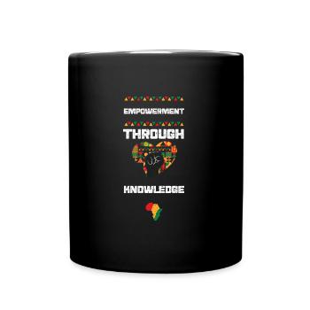 L’autonomisation par la connaissance - Mug uni - noir - Devant