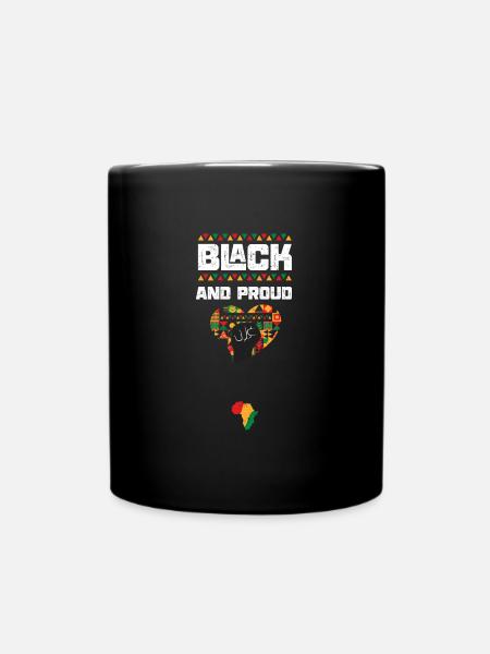 Noir et fier - Mug uni - noir
