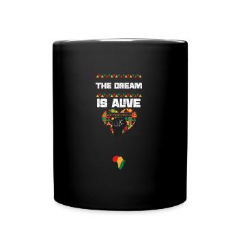 Le rêve est vivant - Mug uni - noir - Devant