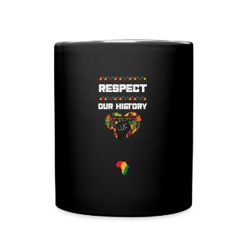 Respect Our History - Full Colour Mug - black - Front