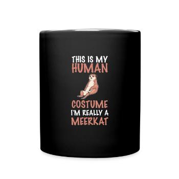Suricate - Mug uni - noir - Devant