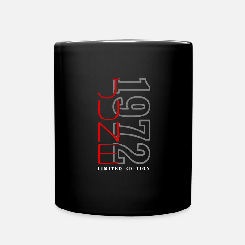 Juin 1972 - Mug uni - noir