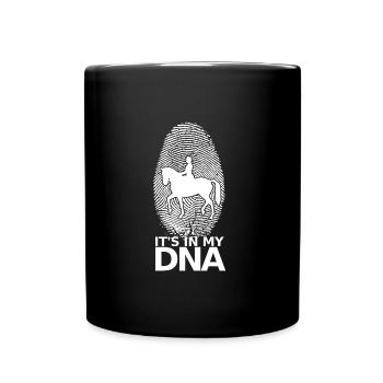 Dressage Équitation Cavaliers de dressage Équitation Équitation - Mug uni - noir - Devant