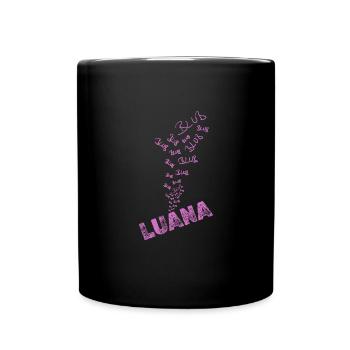 Sports nautiques Luana - Mug uni - noir - Devant