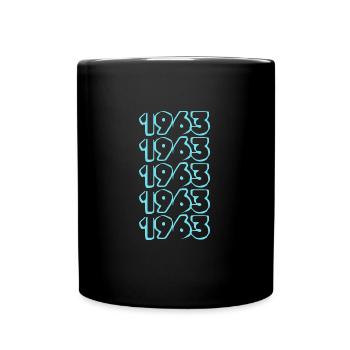 Anniversaire 1963 - Mug uni - noir - Devant