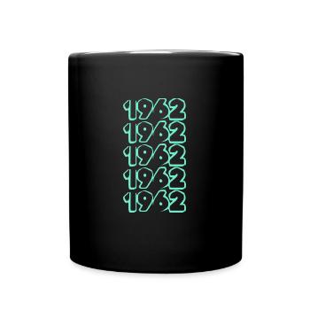 Anniversaire 1962 - Mug uni - noir - Devant