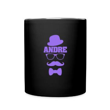 Andre as a first name - Full Colour Mug - black - Front